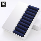 HSS 10Pairs Business Men Silk Socks Tear-resistant Breathable Casual Socks Ultra-thin Coolest Nylon Man Socks Stretchy Stockings