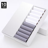 HSS 10Pairs Business Men Silk Socks Tear-resistant Breathable Casual Socks Ultra-thin Coolest Nylon Man Socks Stretchy Stockings