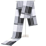 Autumn and winter new stripes business men scarf Leisure comfortable lattice men scarf