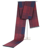 Autumn and winter new stripes business men scarf Leisure comfortable lattice men scarf
