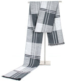 Autumn and winter new stripes business men scarf Leisure comfortable lattice men scarf