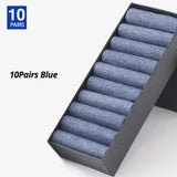 HSS Brand 10Pairs Men Summer Socks High Quality Business Casual Thin Socks Breathable Bamboo Male Cool Socks Ultra-thin Meias