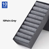 HSS Brand 10Pairs Men Summer Socks High Quality Business Casual Thin Socks Breathable Bamboo Male Cool Socks Ultra-thin Meias