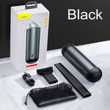 Baseus Car Vacuum Cleaner Portable Wireless Handheld Auto Vacuum Cleaner Robot for Car Interior & Home & Computer Cleaning