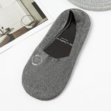 Summer thin men's cotton deodorant sweat-absorbent stealth socks Silicone non-slip comfortable breathable alphabet male socks