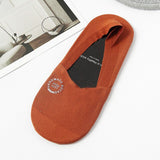 Summer thin men's cotton deodorant sweat-absorbent stealth socks Silicone non-slip comfortable breathable alphabet male socks