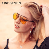2018 Mens Polarized Night Driving Sunglasses Men Brand Designer Yellow Lens Night Vision Driving Glasses Goggles Reduce Glare