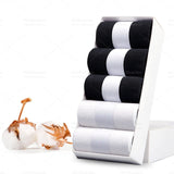 HSS Brand Men's Cotton Socks New style Black Business Men Socks Soft Breathable Summer Winter for Male Socks Plus Size (6.5-14)