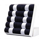 HSS Brand Men's Cotton Socks New style Black Business Men Socks Soft Breathable Summer Winter for Male Socks Plus Size (6.5-14)