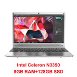 14.1 inch 8GB DDR4 RAM 128G 256G SSD Notebook
